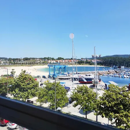 Desconectaengalicia El Pescador, Vistas Al Puerto, 200M Playa Appartement Portonovo Buitenkant foto
